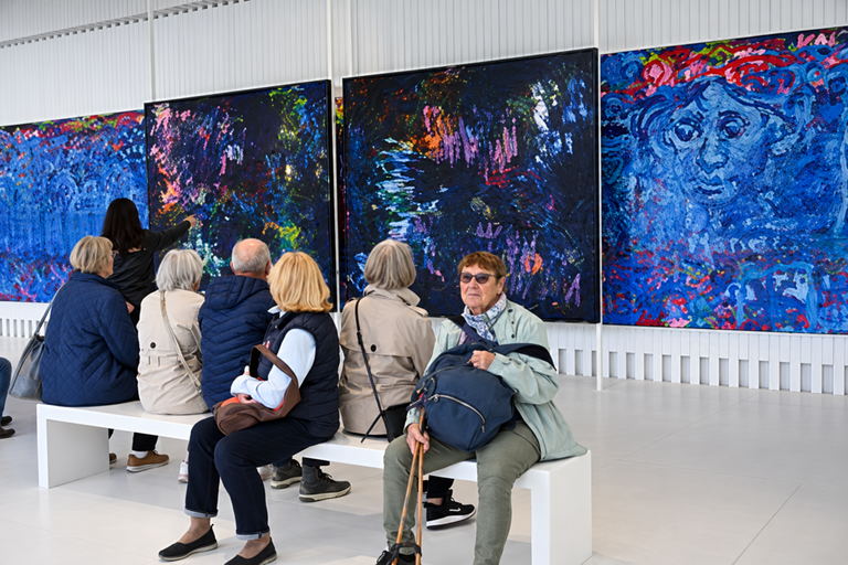 Deltakere på kulturutflukt